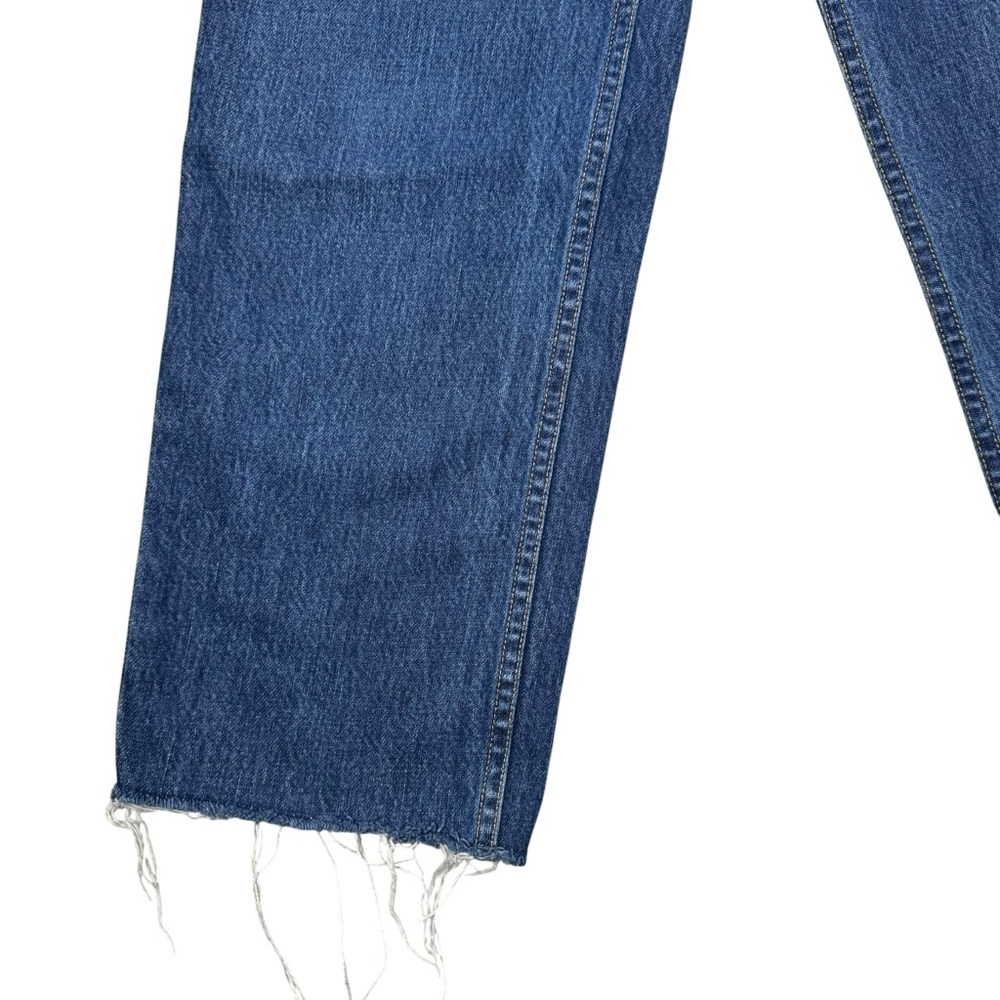 TRAVE Vivienne Cropped Straight-Leg Jeans In Borrowed Time Size 28 - Picture 9 of 12